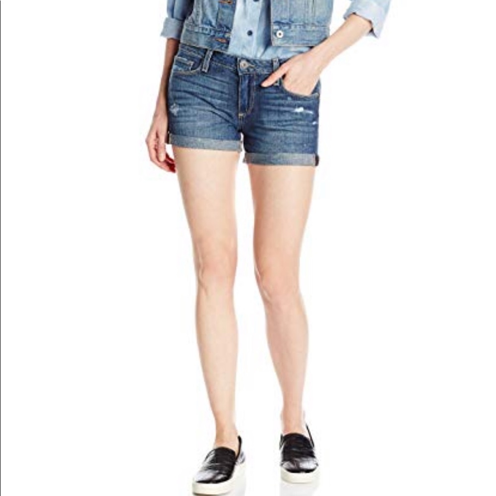 NWT Paige Jimmy Short 🖤 Maribel Destructed